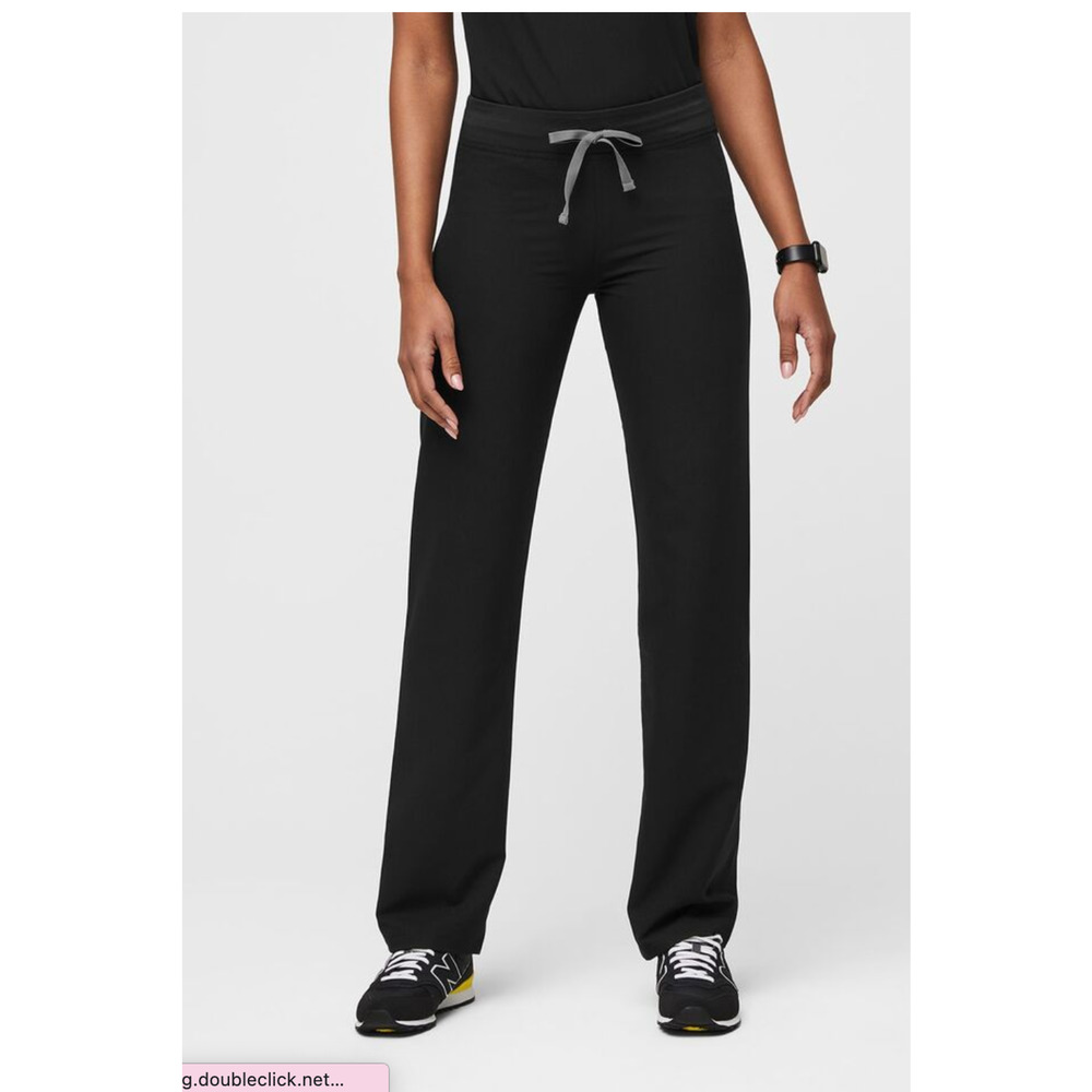 Figs Pants Women 2XS XXS Black Livingston Basic Scrub Pants